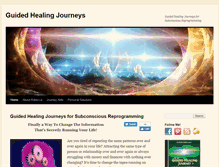 Tablet Screenshot of guidedhealingjourneys.com